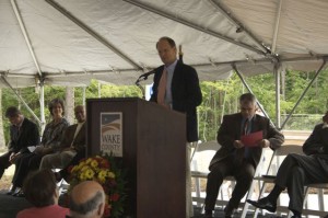 Mayor Meeker Charles Meeker Speaks at the Opening