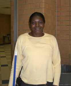 The smiling cleaning lady (Argatha)