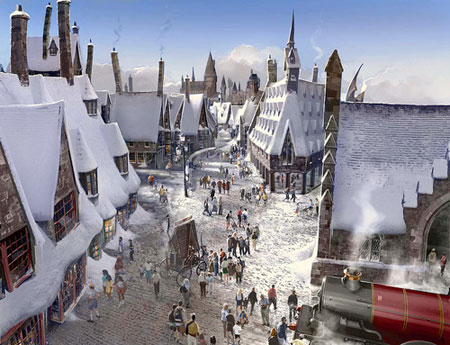 Harry Potter theme park to open spring 2010