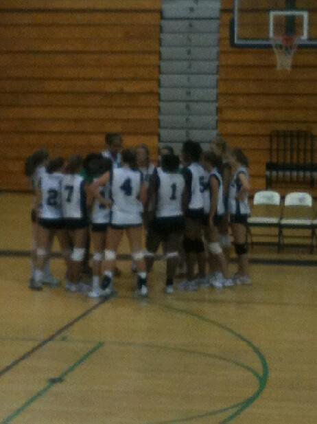 JV Volleyball outspikes the Spartans
