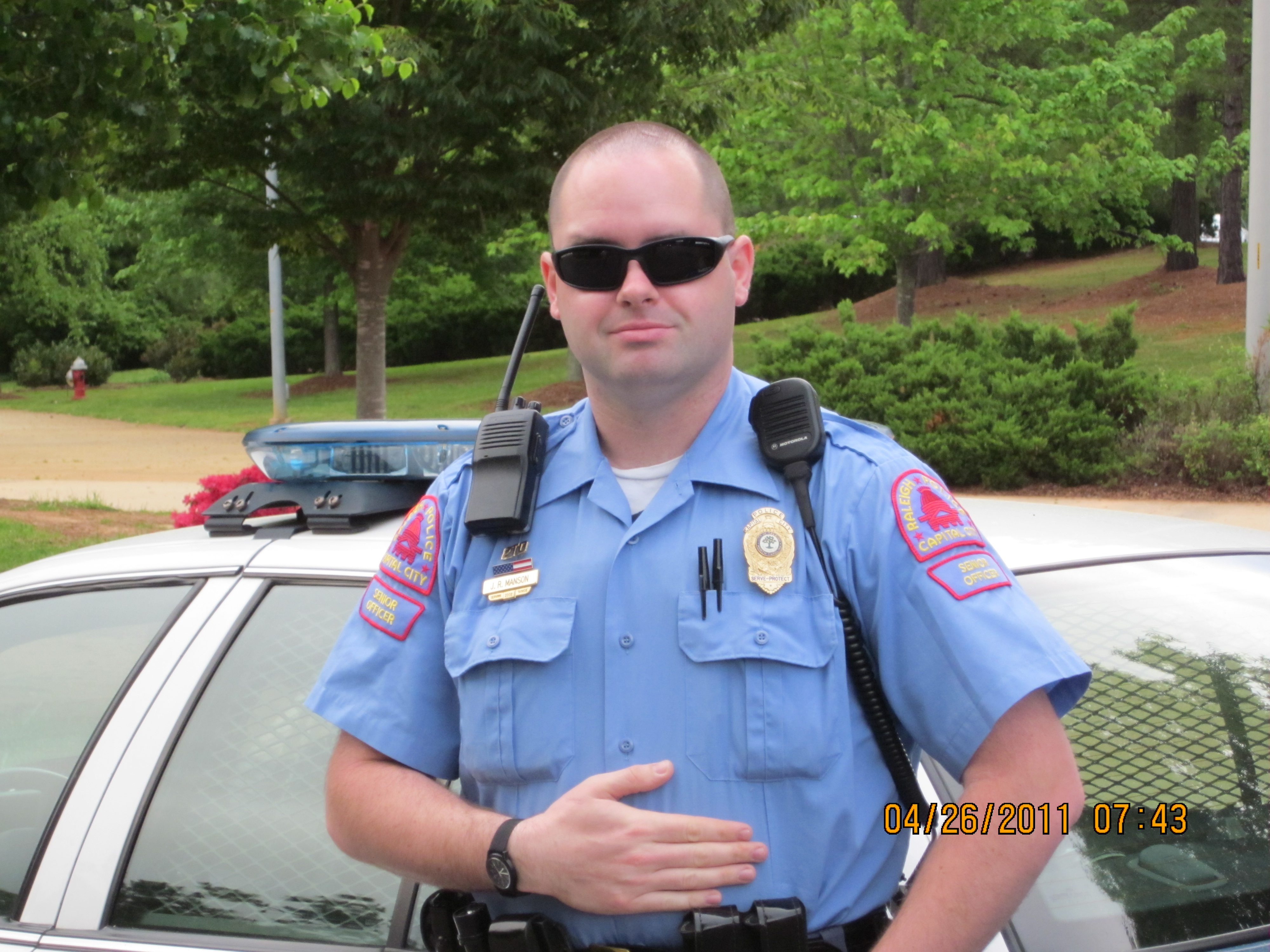 Officer Manson: real life hero