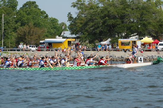 Dragon boat racing brings mythical creatures back to life