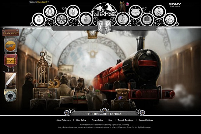 Pottermore, the website that lived