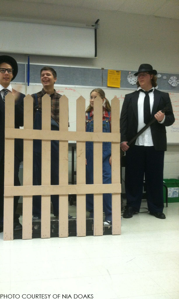 First period full of traveling scenes