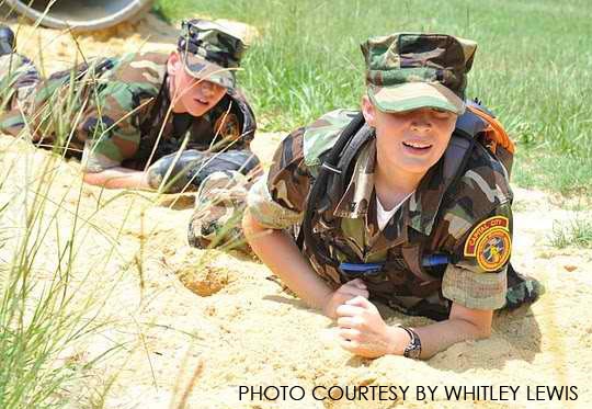Leesville women protect our freedom