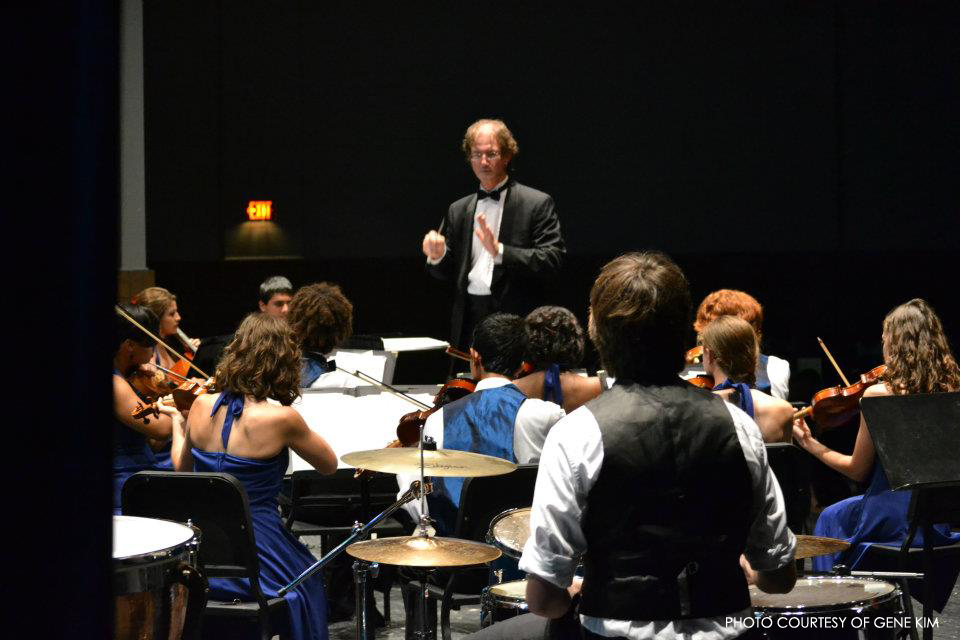 Leesville’s orchestra performed an inspiring concert