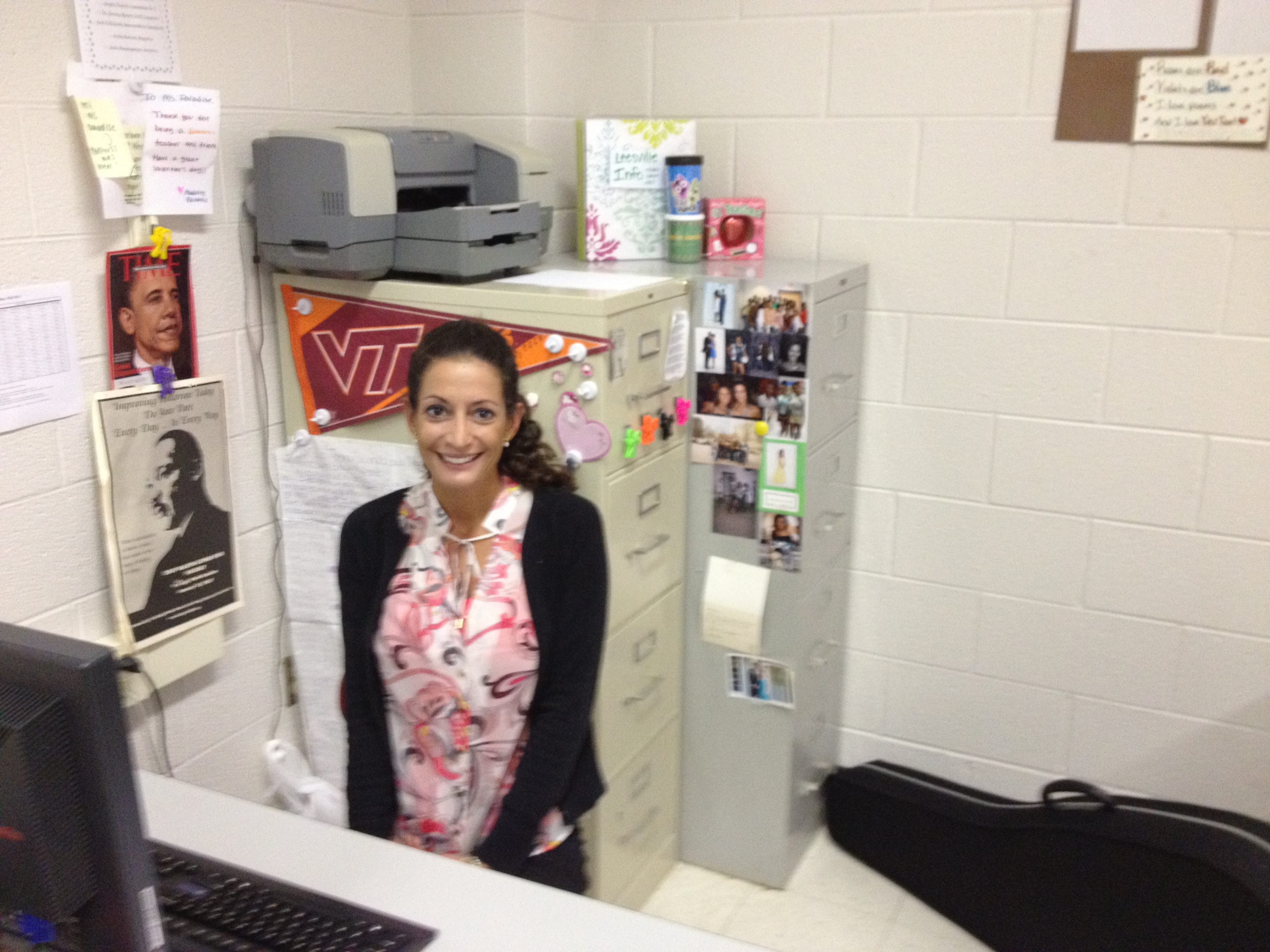 Mrs. Paradise joins English department