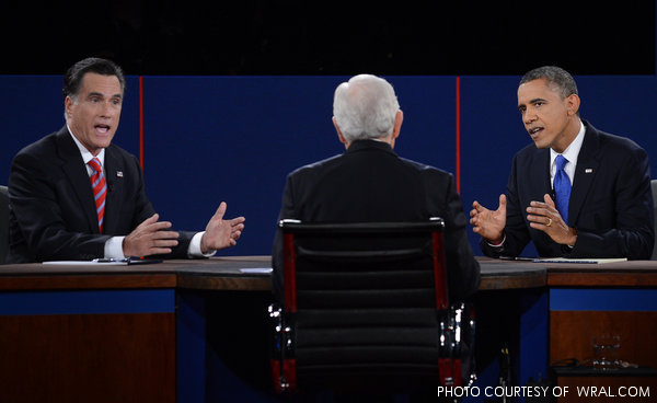 Obama takes over debate