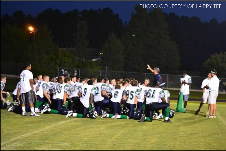 JV football looks forward to the rest of the season