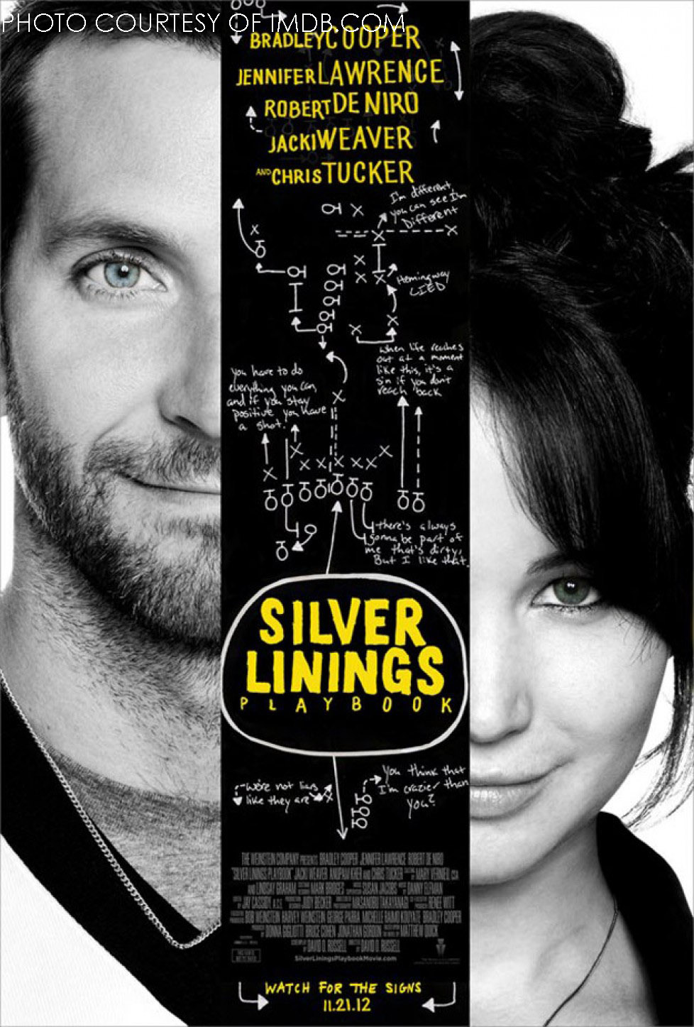 Silver Linings Playbook strikes gold but not greatness