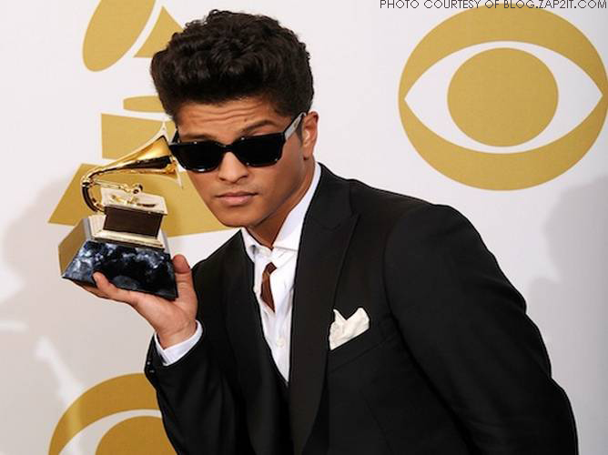 Music to my ears–Bruno Mars