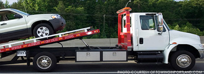 The horrors of car towing