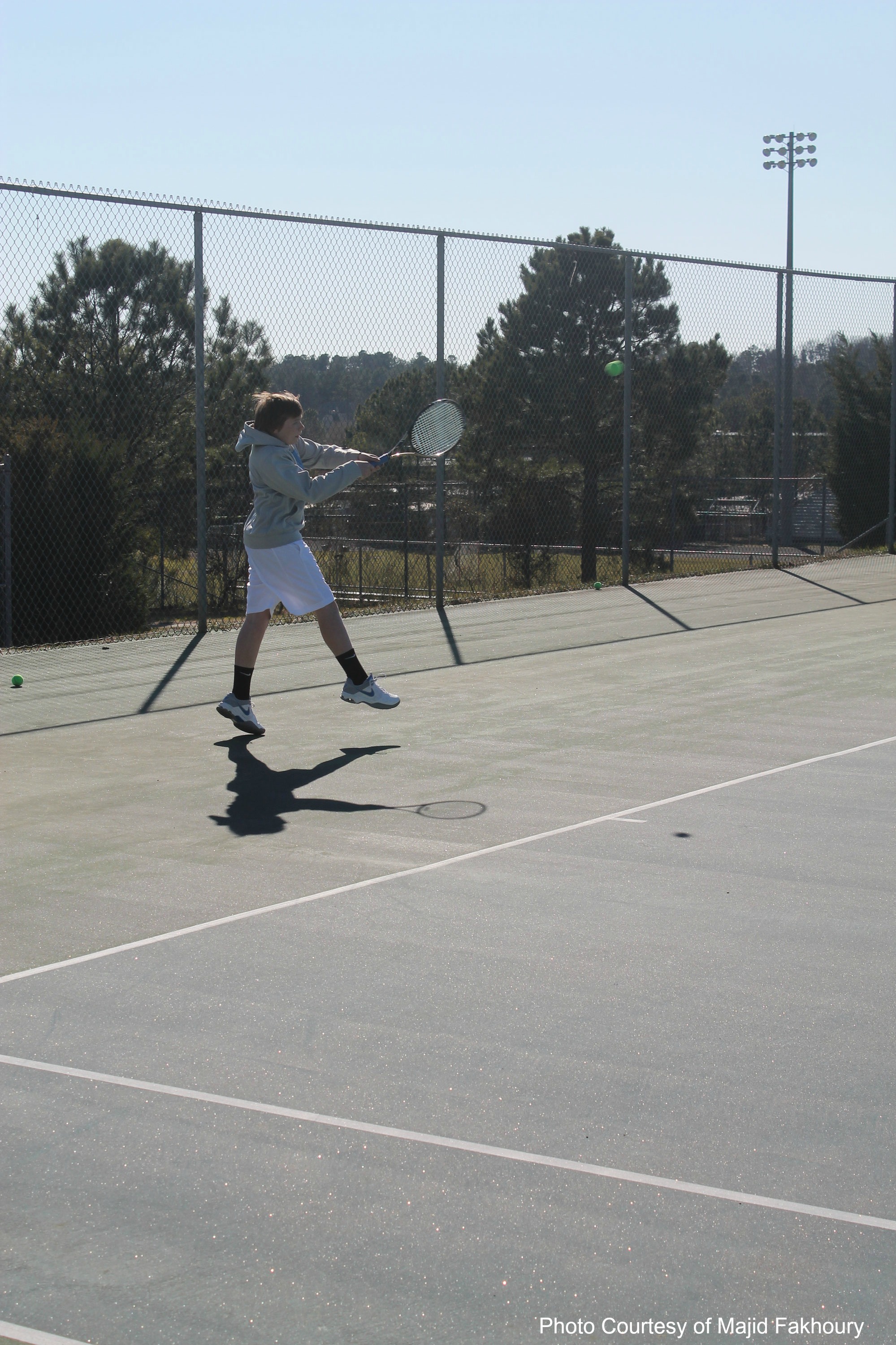 Mens tennis team serves success