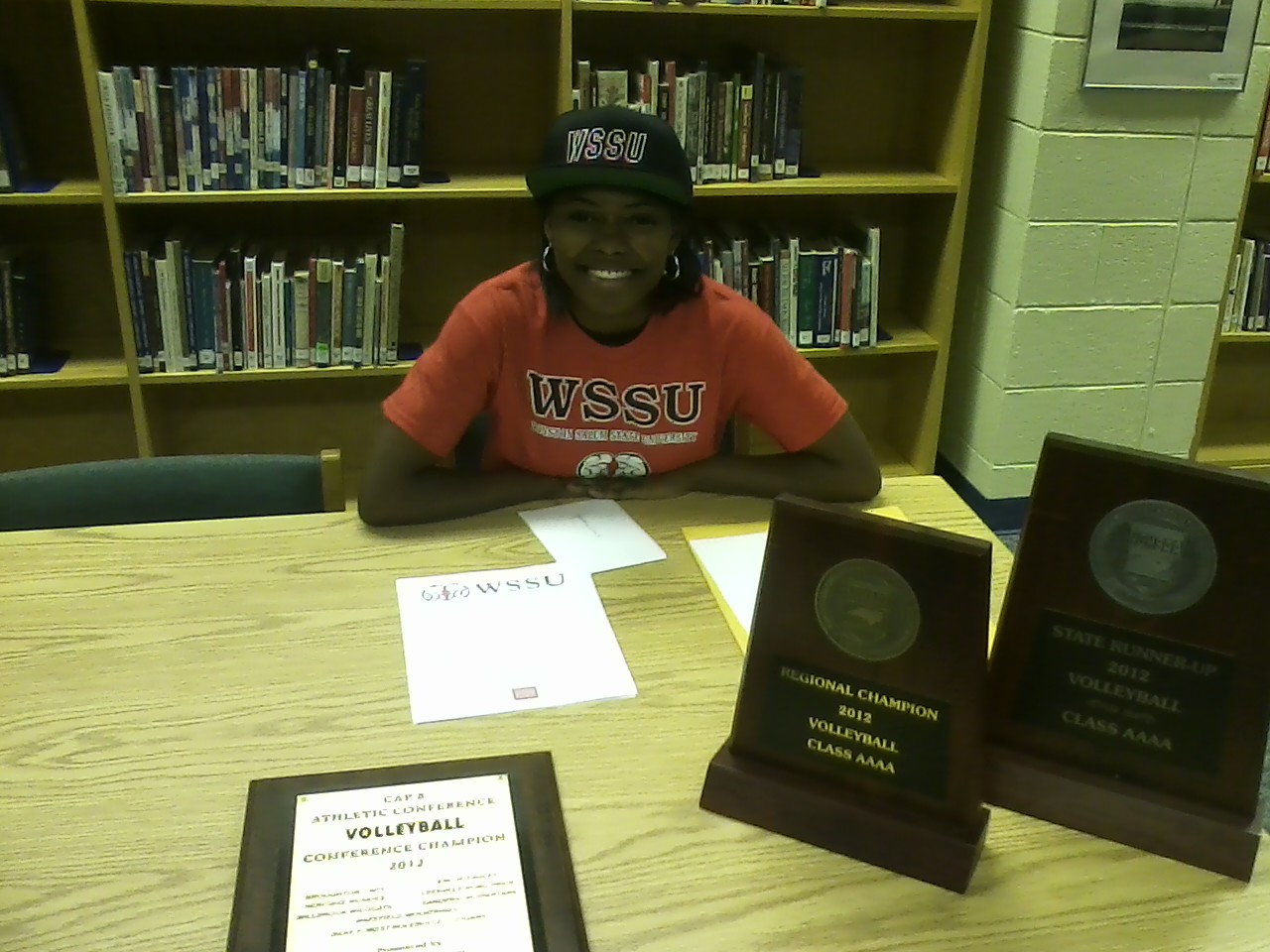 Foster signs to Winston Salem State for volleyball