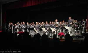 The Symphonic Band put on an impressive performance and were able to uphold old traditions, such as “Stille Nacht.” The Symphonic Band is recognized for their composure and dignified presentation. 