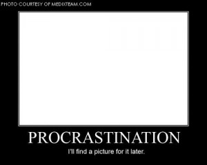 procrastination