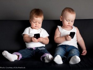 These kids most likely just began walking--or haven’t at all--and are already absorbed in iPhones. Northwestern University conducted a study that was released this past June. It revealed that 21% of children aged two years old or younger have a television in their bedroom.