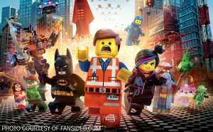 The movie poster for The Lego Movie depicts some of the havoc the characters face. In addition to the all-star voice cast, other popular actors and actresses, such as Channing Tatum and Jonah Hill, make small voice cameos throughout the movie.