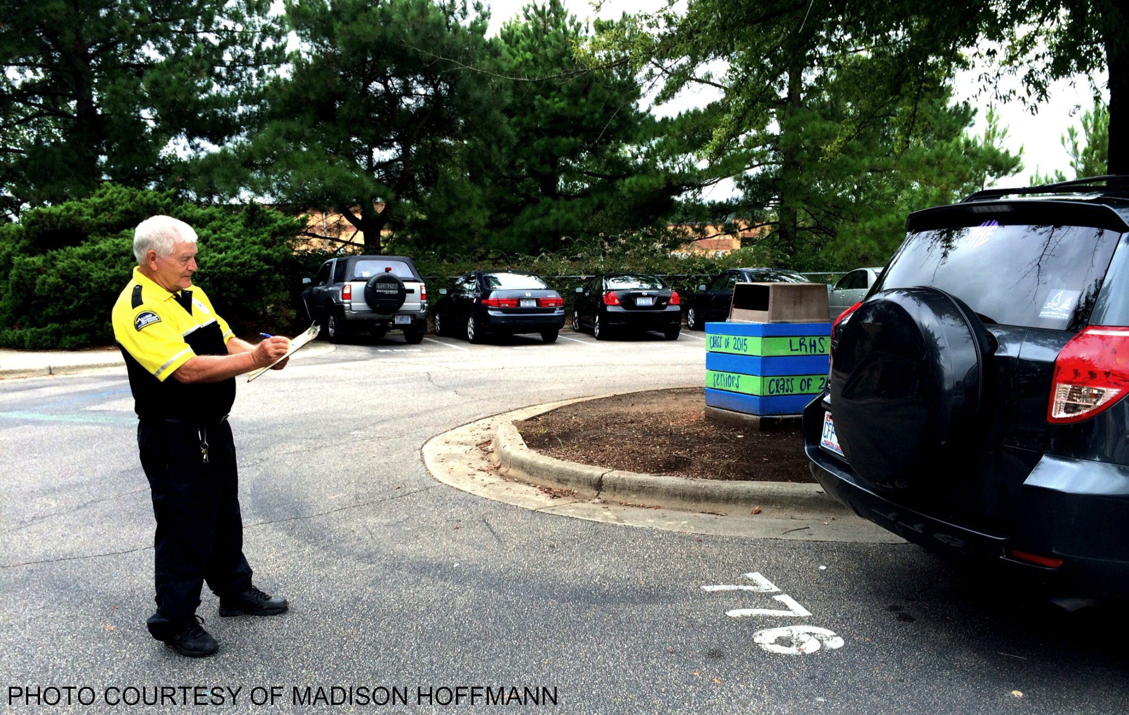 The icon of Leesville security
