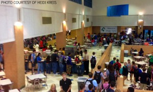 SMART lunch crowds