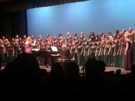 Chorus conducts concert