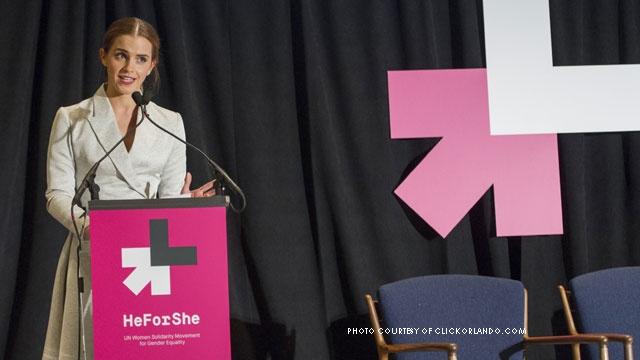 Emma Watson takes feminism to world stage