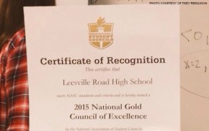 Leesville deemed a National Council of Excellence
