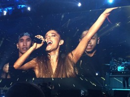 Ariana Grande delivers electric performance at PNC Arena