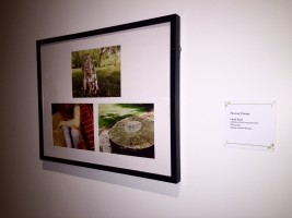 Student artwork displayed at the NC Museum of Art