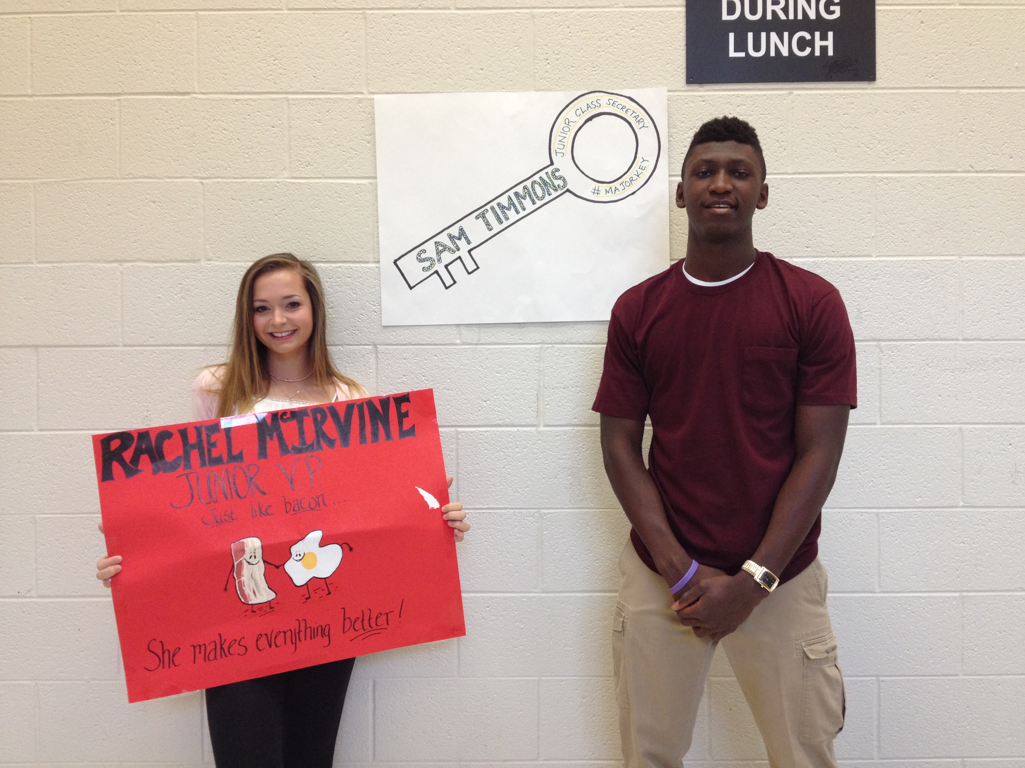 Students campaign for student council