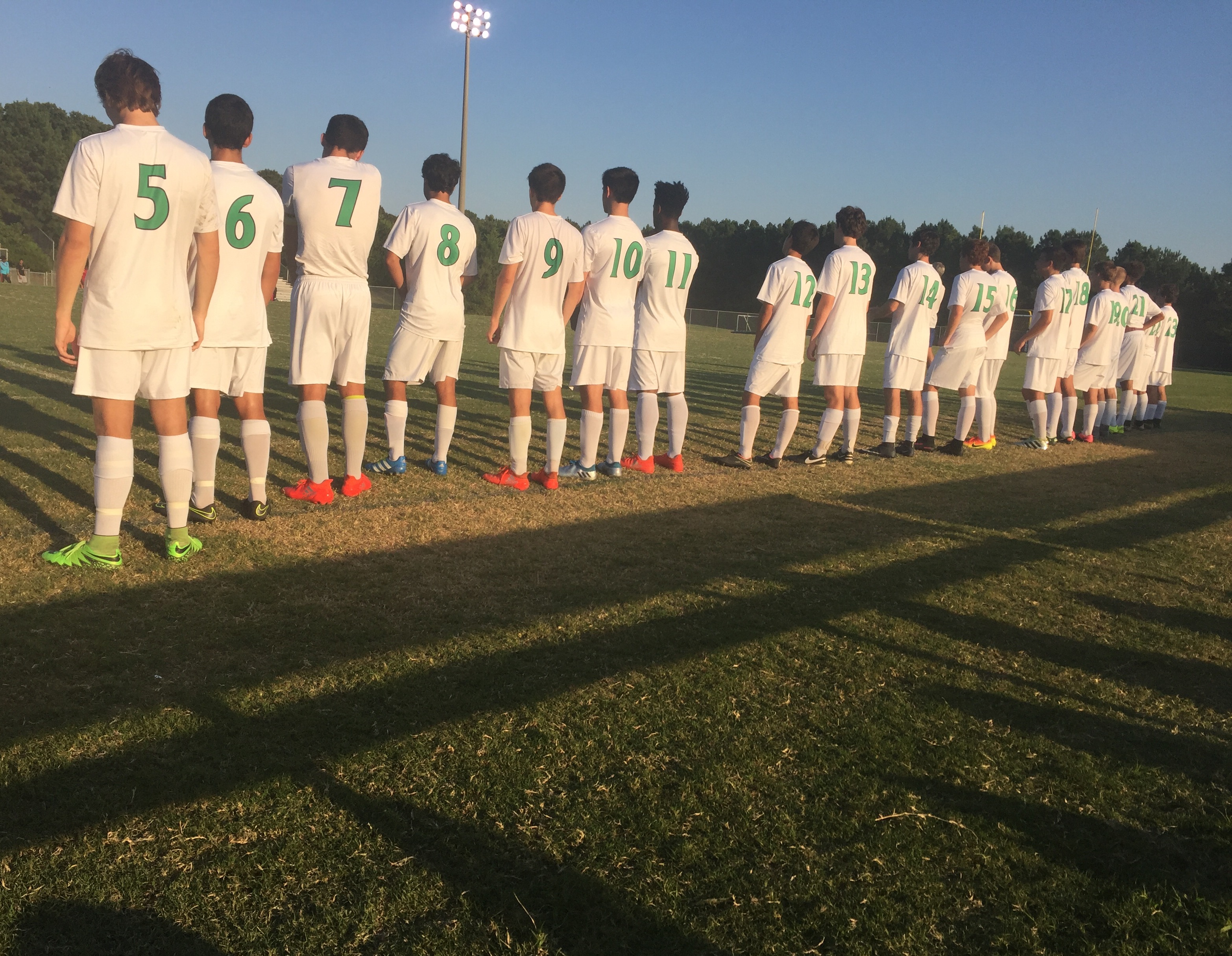 Men’s soccer dominate Rolesville