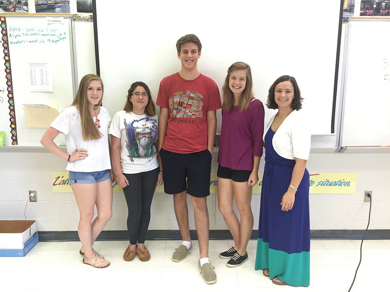 French National Honor Society hosts its first meeting
