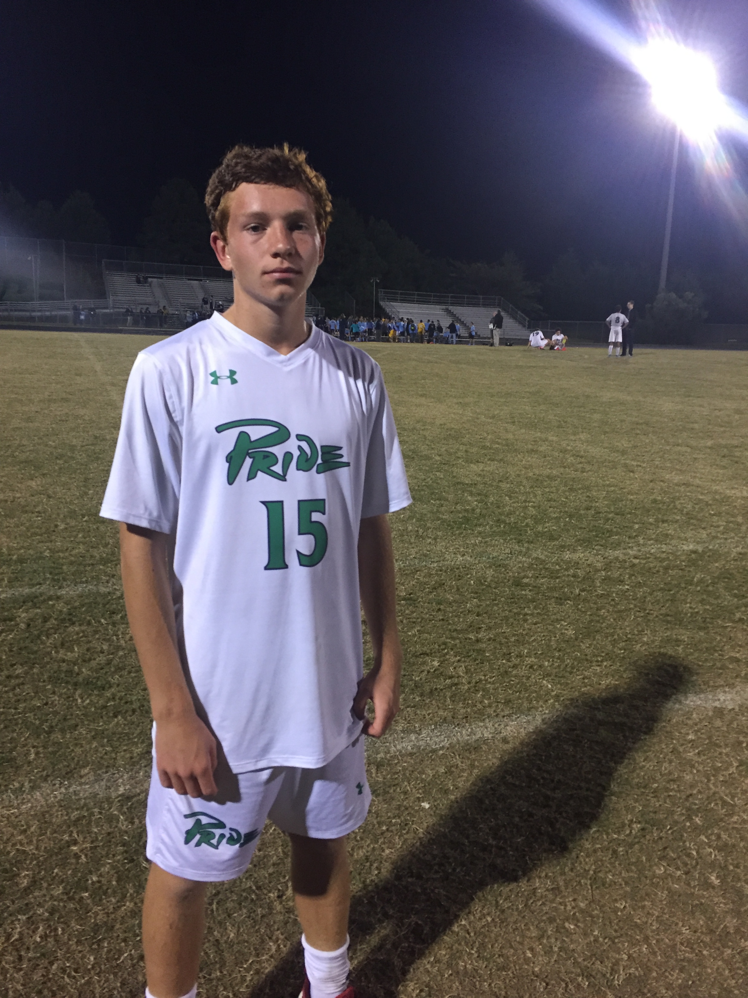 Alex Stewart makes LRHS Varsity Soccer