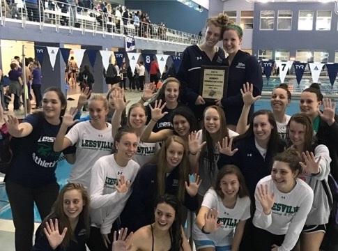 Five-Peat for the Leesville swim team