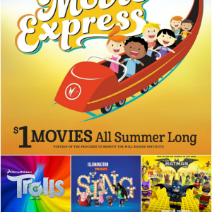 ATTENTION: Movies playing for $1 over the summer