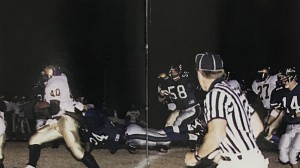 A photo from the 1996 Homecoming game. (Photo used by permission of the Leesville Menagerie) 