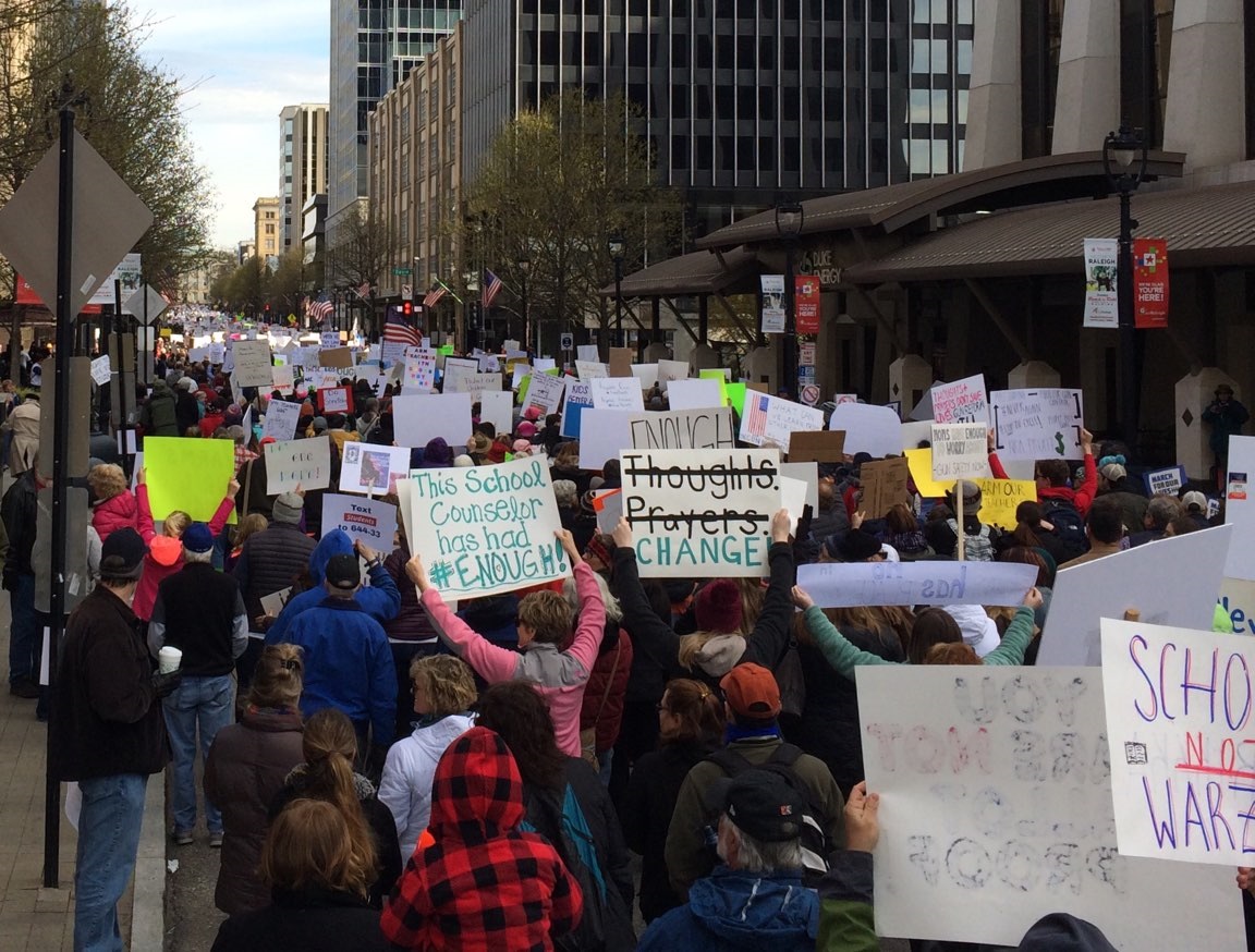 Raleigh’s March for our Lives