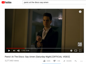 P!ATD “Say Amen” Video Review