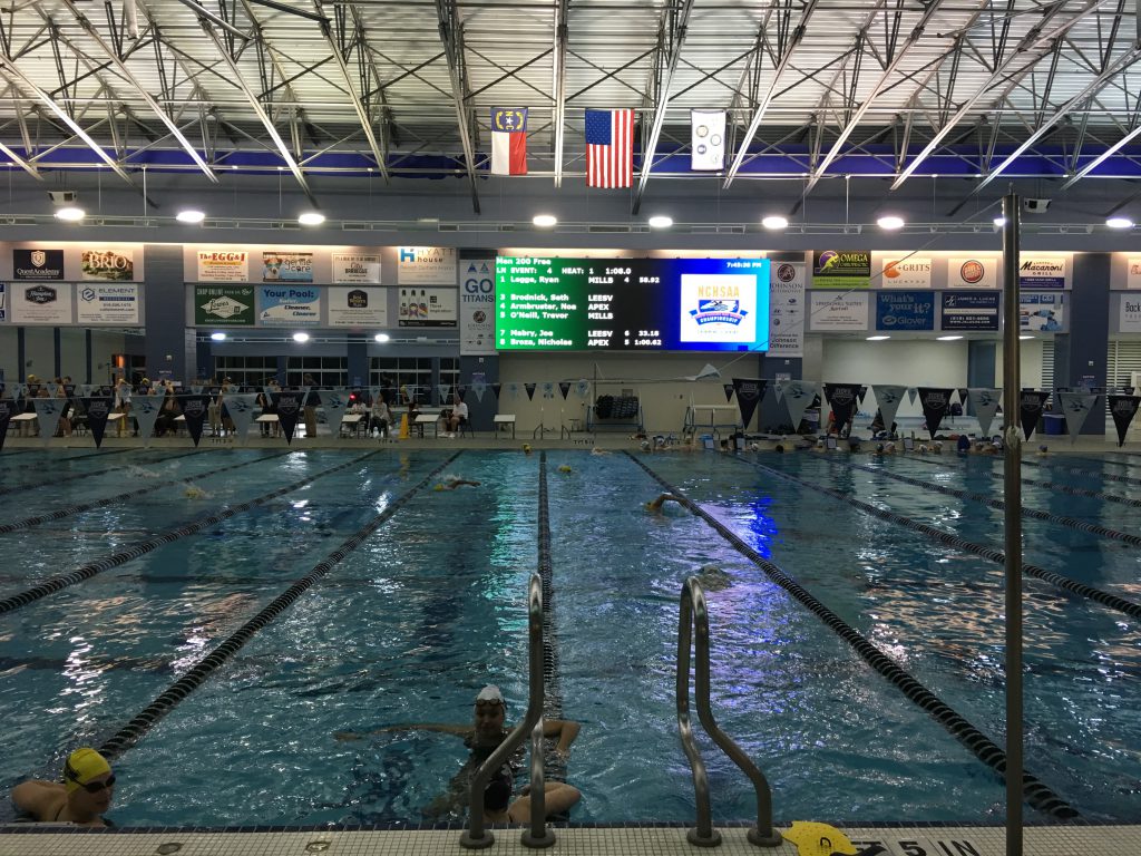 The Leesville Road High School Swim Team Continues to Dominate North ...