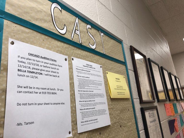 Leesville theatre prepares for the spring musical Chicago The Mycenaean