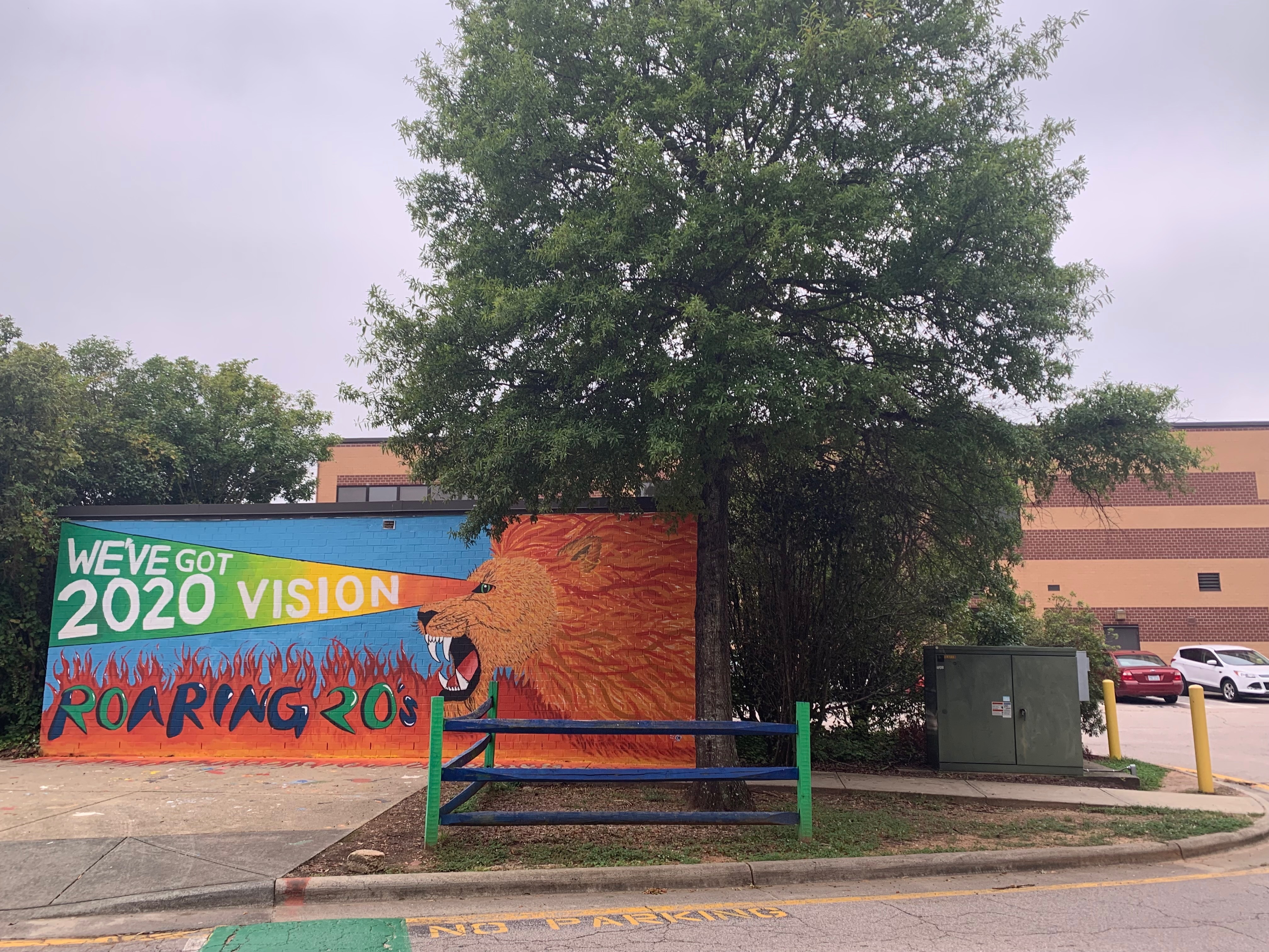 The minds behind the 2020 Leesville Mural