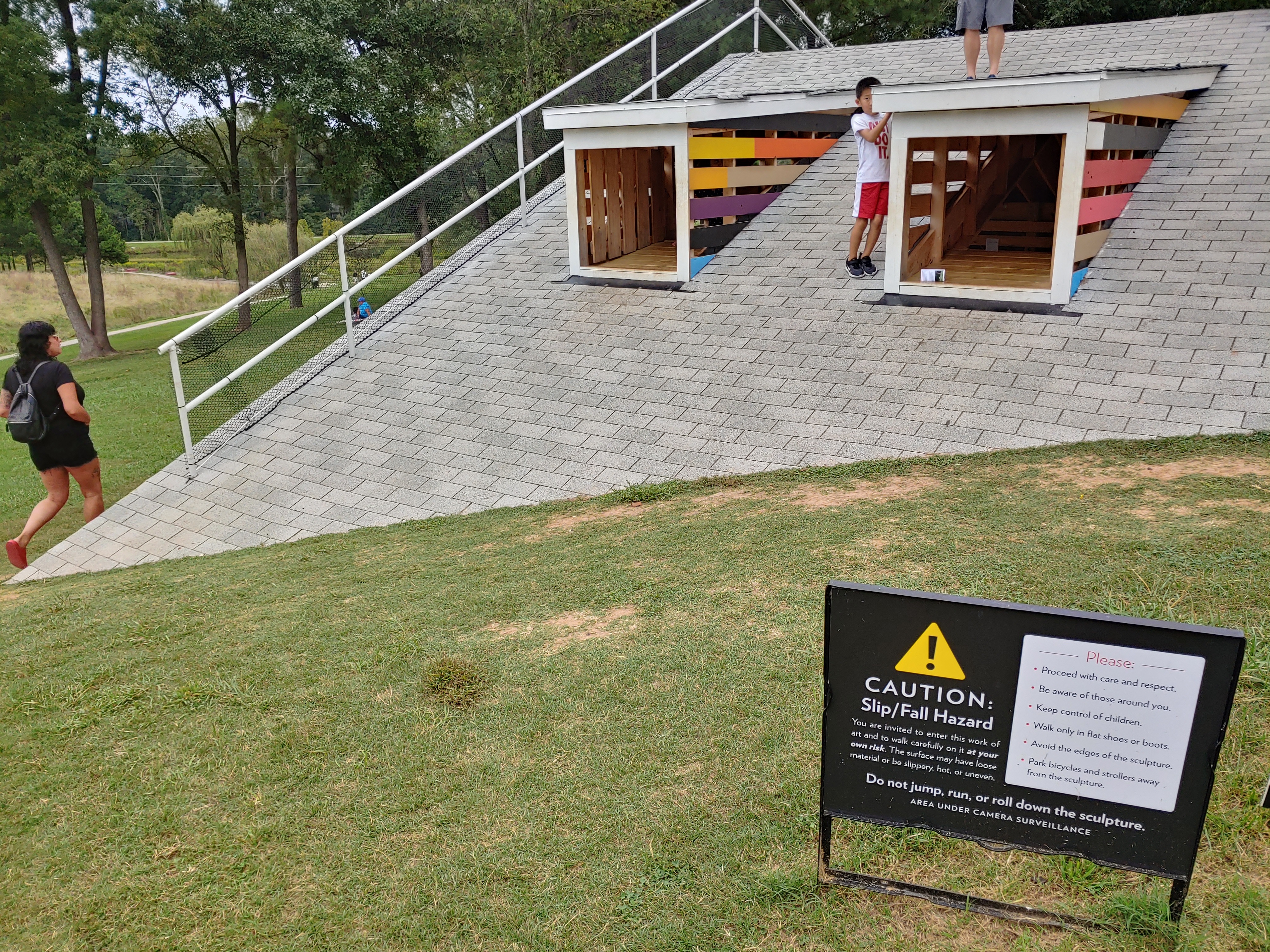 Ground homes — NCMA’s rooftop exhibition