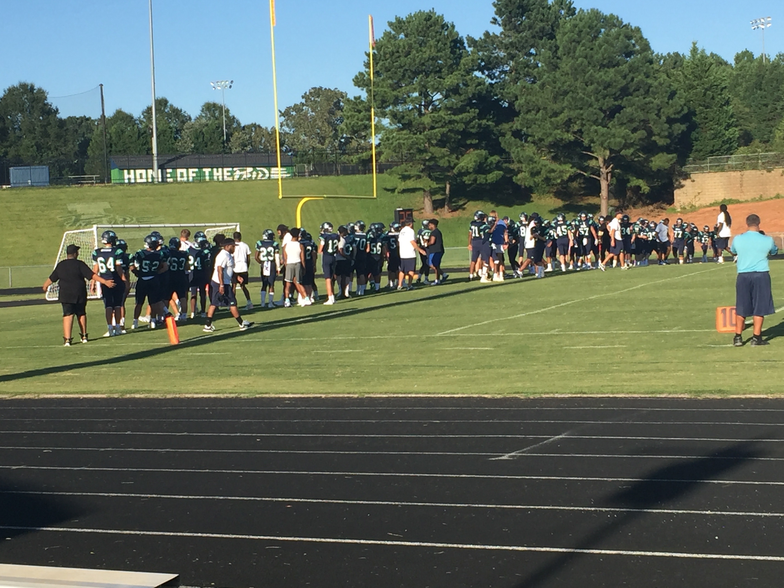 Leesville’s JV football loses close game to Panther Creek