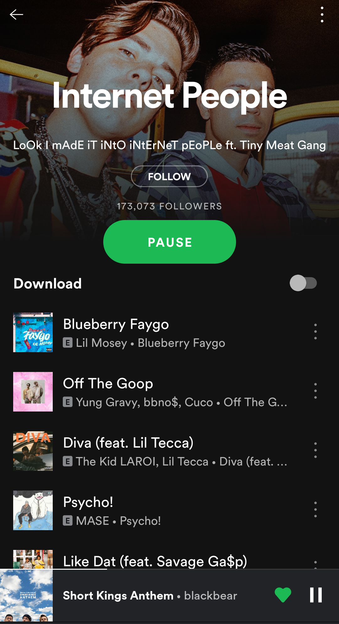 The age of internet music