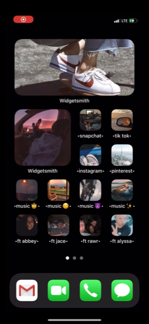 Customizable Home Screen from iOS 14