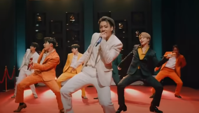 The BTS band members