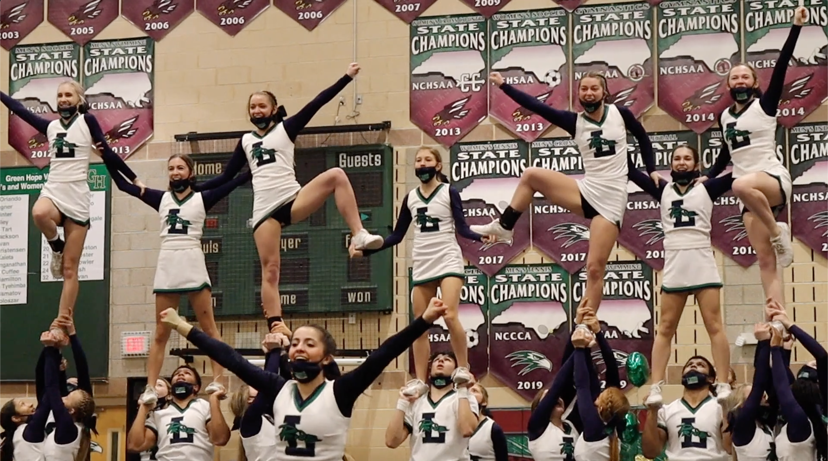 Leesville Road Varsity Cheer 2022