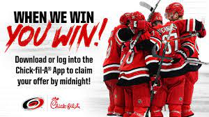 Free food thanks to the Canes