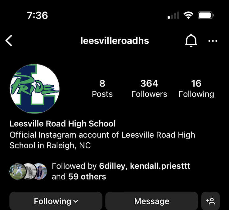 Leesville´s Instagram Account