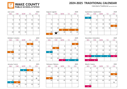 Wake County Teacher Workdays